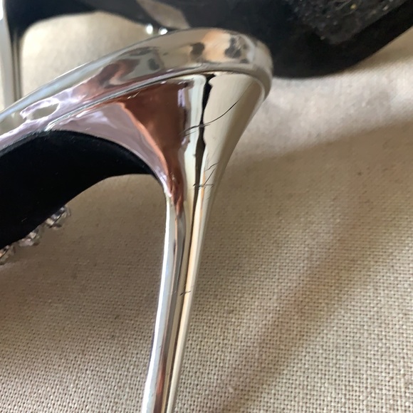 Jeffery Campbell diamond clear mules - Picture 4 of 8